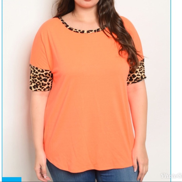 Tops - LEOPARD PRINT TOP 🧡